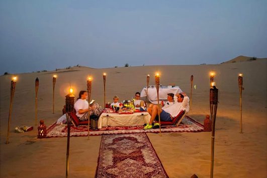 Romantic Desert Dinner Dubai