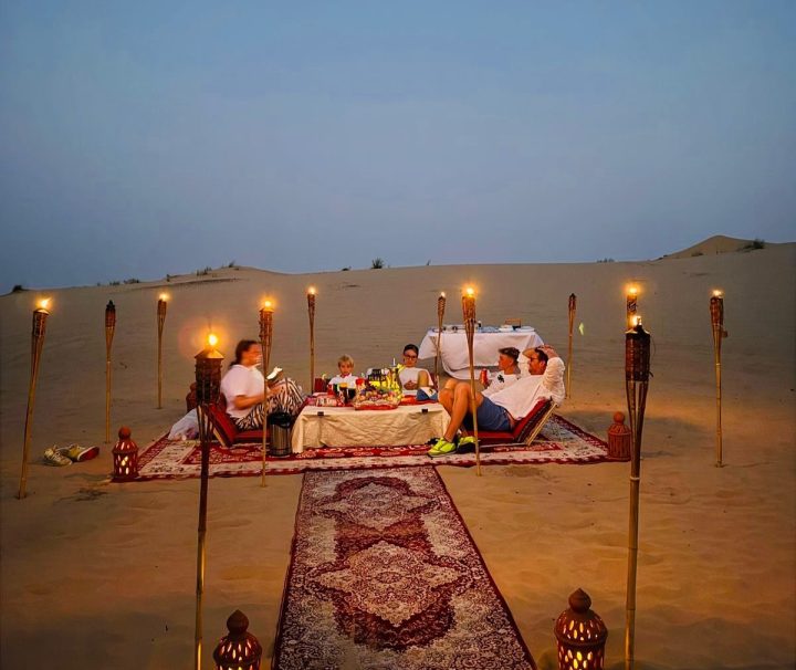 Romantic Desert Dinner Dubai